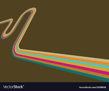 Disco background vector image