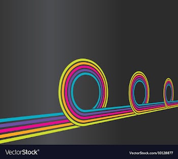 Disco background vector image