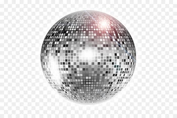 Disco Balls Sticker Discokula i silver Disco Ball Cup -  