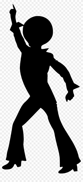Disco Dancer - Disco Dancing Silhouette
