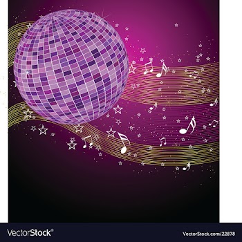 Disco tunes vector image