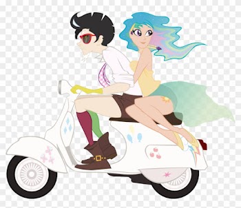 Discord And Celestia - Equestria Girls Celestia And Discord