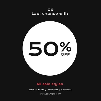 Discount promotion Facebook post template, | Free PSD Template - rawpixel