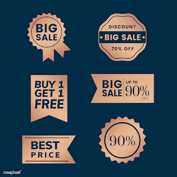 Discount tag collection | Free stock vector - 547378