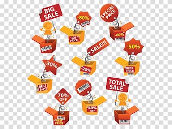 Discounts and allowances Tag Sales promotion, Fashion Promotion Tag transparent background PNG clipart