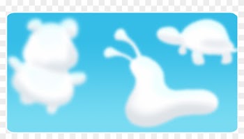 Discover - Clouds - Cartoon