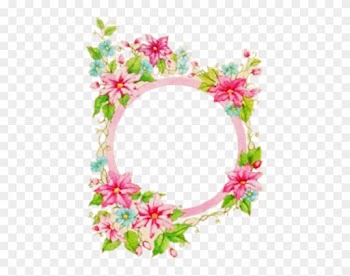 Discover Ideas About Moldings - Flowers Frame Circle Png