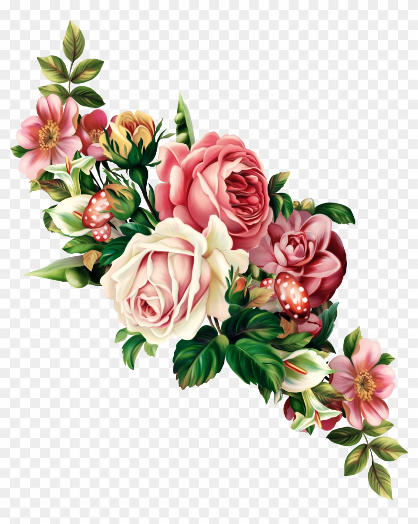 Discover - Vector Flower Bouquet Png
