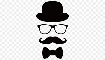 Disguise Mask Clip art - Bow tie glasses beard hat element vector 