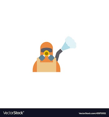 disinfection service creative icon flat from