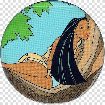 Disney's Pocahontas Milk caps Game Animation, pocahontas transparent background PNG clipart