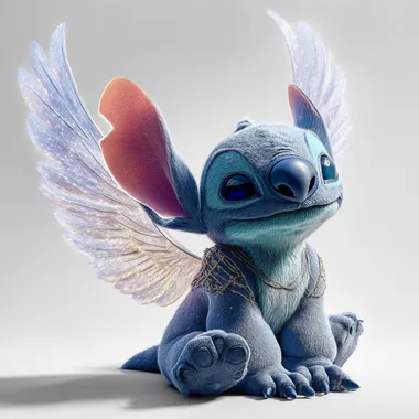 Disney's Stitch with Angel Wings Disney's Stitch with Angel Wings