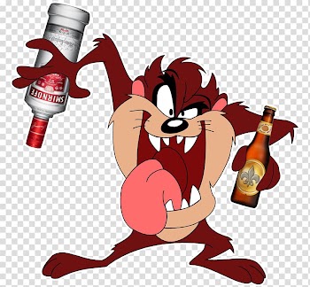Disney Taz illustration, Tasmanian devil Daffy Duck Bugs Bunny, Animation transparent background PNG clipart