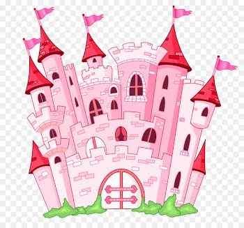 Disneyland Rapunzel Princess Clip art - Cute Pink Princess Castle 