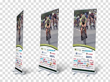 Display advertising Brand, Roll Up Banners transparent background PNG clipart