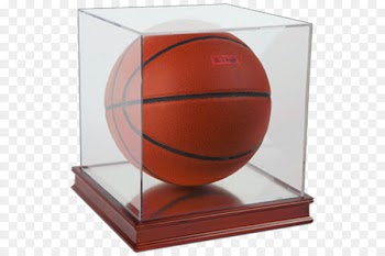 Display case Basketball Fast break Wood - Uv Protection 