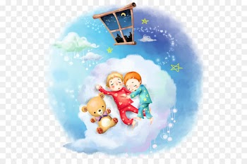 Display resolution 1080p Cartoon Wallpaper - Night children 