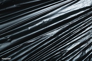 Disposable black garbage bag texture  | Free  photo - 2312896