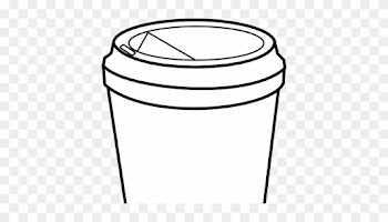 Disposable Coffee Cup - Starbucks Cute Food Coloring Pages