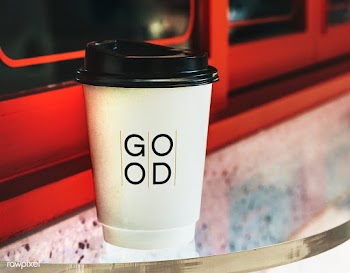 Disposable coffee paper cup mockup design | Free stock psd mockup - 533980