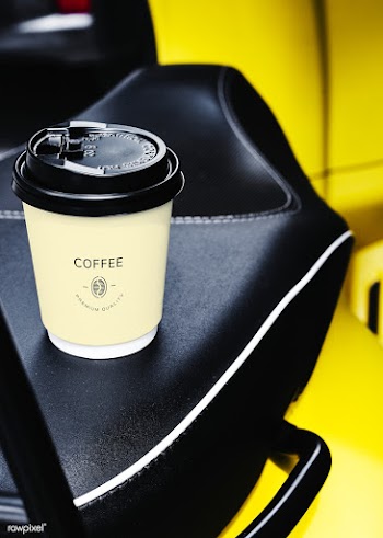Disposable coffee paper cup mockup design | Free stock psd mockup - 533996