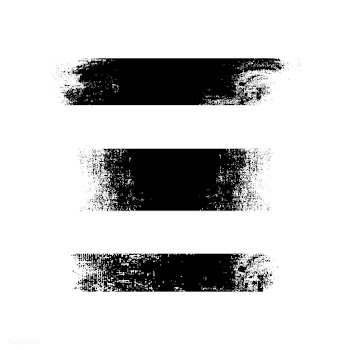 Distressed black stroke banners | Free stock vector - 553881