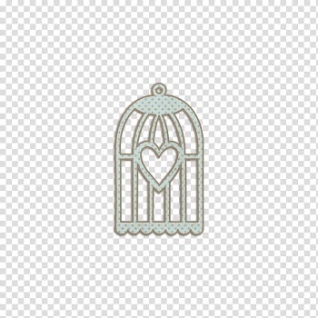 Ditsy, heart birdcage transparent background PNG clipart