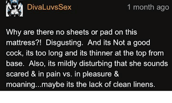 DivaLuvs Sex 1 Month Ago Why Are There No Sheets or Pad on This ...