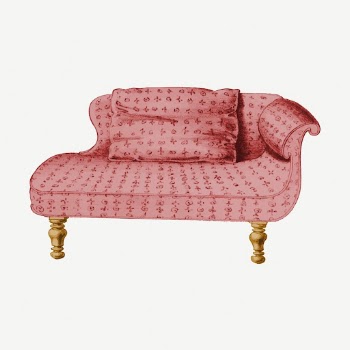 Divan collage element, vintage illustration | Free PSD - rawpixel