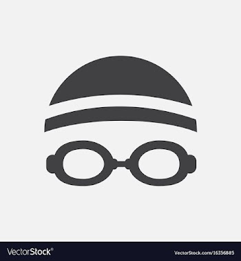 Diver swimmer equipment vector image