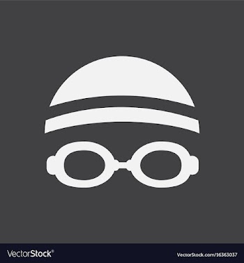Diver swimmer equipment vector image