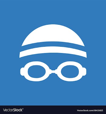 Diver swimmer equipment vector image