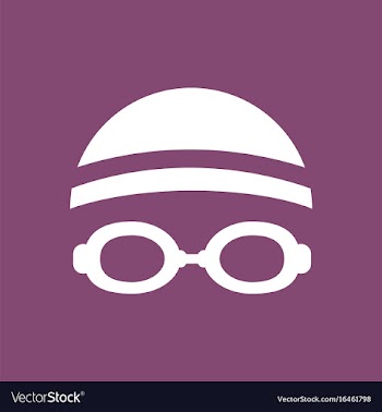 Diver swimmer equipment vector image