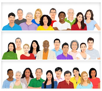 Diverse avatar collection | Free stock vector - 393867