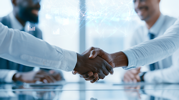 Diverse Business Professionals Shaking Hands