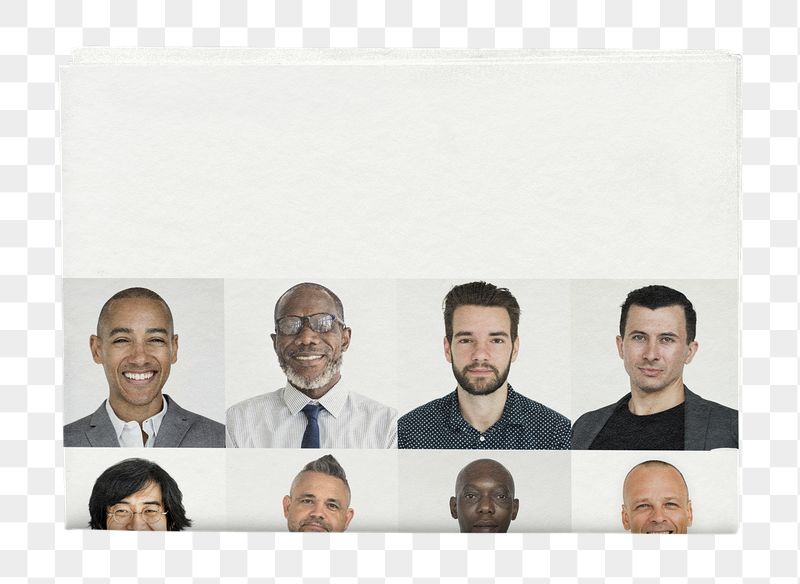 Diverse businessmen png newspaper sticker, | Free PNG - rawpixel