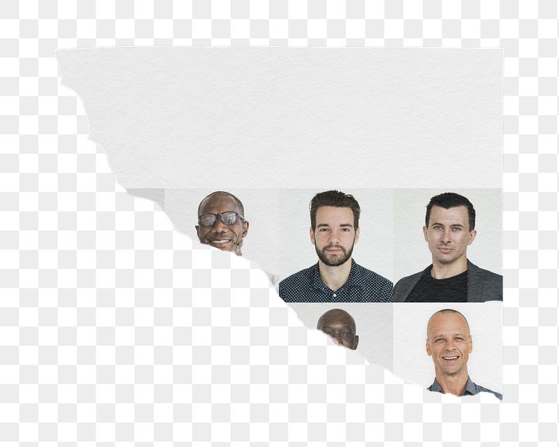 Diverse businessmen png ripped paper | Free PNG - rawpixel