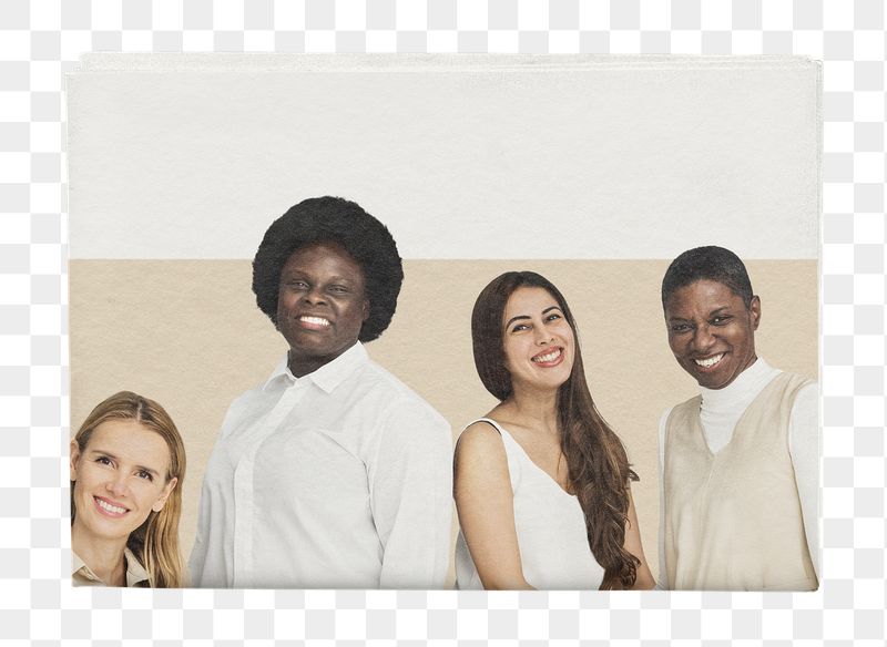 Diverse businesswomen png newspaper sticker, | Free PNG - rawpixel