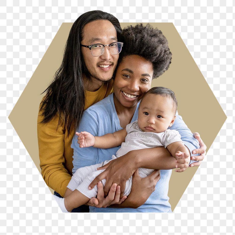 Diverse family png badge sticker, | Free PNG - rawpixel
