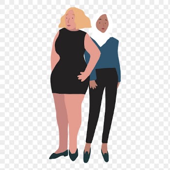 Diverse girls png sticker illustrations, | Free PNG Illustration - rawpixel