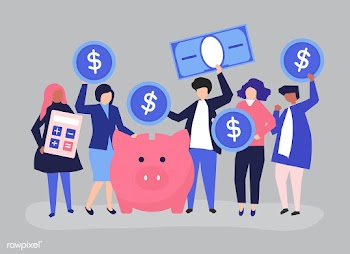 Diverse group of people and savings concept i.. | Free stock vector - 456168