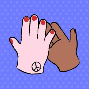 Diverse hands high five clipart, | Free Vector Illustration - rawpixel