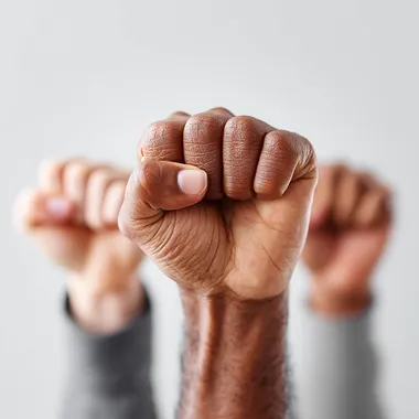 Diverse Hands Making Fists in Unity Diverse Hands Making Fists in Unity