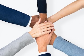 Diverse hands united business teamwork… | Free stock photo | High Resolution image