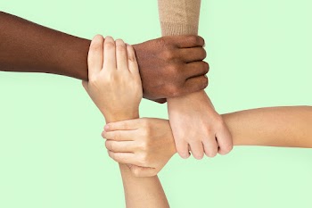 Diverse hands united community care gesture | Free stock photo | High Resolution image