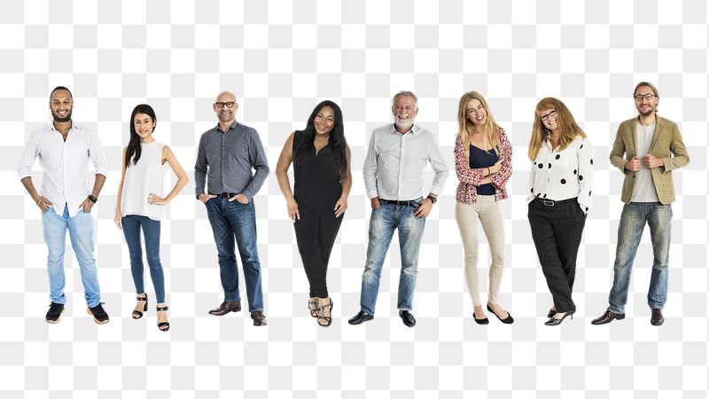 Diverse people png sticker, transparent | Free PNG - rawpixel