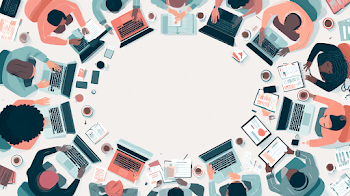 Diverse Startup Team Collaborating Around Conference Table