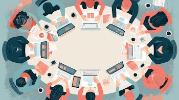 Diverse Startup Team Collaboration