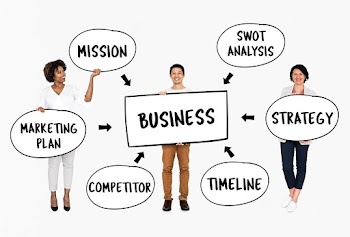 Diverse team with a business plan | Free stock psd mockup - 491240