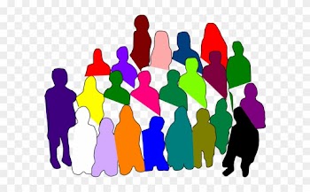 Diversity Clip Art - Group Of Diverse People Clipart